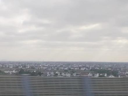 上海到盐城第6段,沪苏通大桥,也是这一段行程的咽喉要地!#沪苏通长江大桥 #南沿江高铁 #张家港 #南通 #苏州 #我要做爆款 #江苏 #云游四海