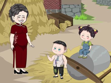 终归是爷爷扛下了所有#搞笑萌娃 #沙雕动画 #天籁童声