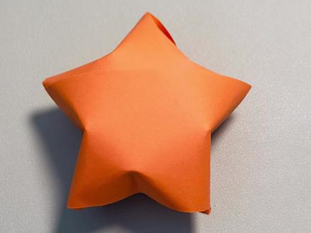 A4纸折一个幸运五角星#手工 #折纸 #五角星
