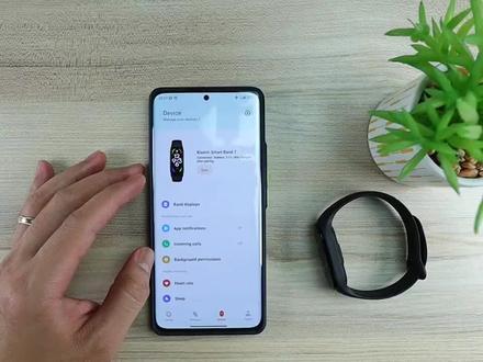 教大家如何用小米手机设置小米手环的壁纸,简单易懂。轻松上手! #教程分享 #小米手环壁纸