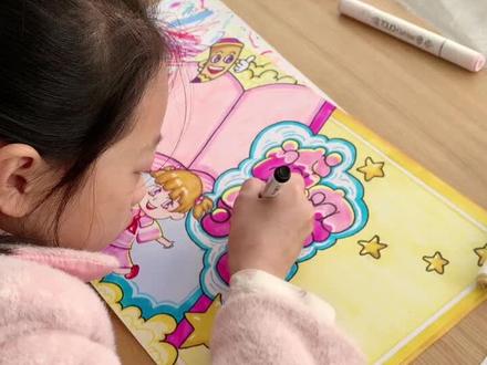 诚实守信手抄报,过年也画画#抖音小助手 #手抄报 #小学生手抄报 #儿童画