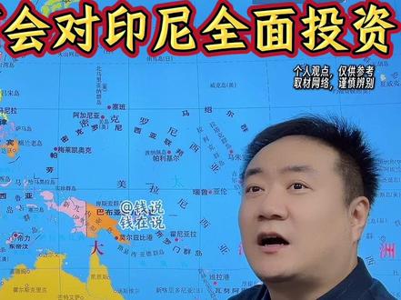 中国为什么支持印尼发展 #钱说 #印尼 #投资 #大国博弈 #东盟