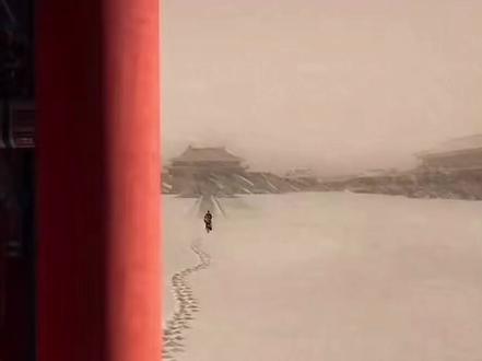谁言天公不好客,漫天风雪送一人