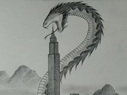 今天给朋友画一个聚蟒袭击,你看懂了吗?