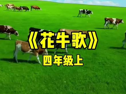 四上语文《花牛歌》#小学语文