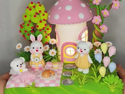 六一儿童节快到了,祝每个小朋友都开心快乐每一天!#超轻粘土 #六一儿童节 #教程 #抖音宝藏生活家 #手工人的奇思妙想