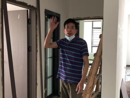 安装木门最不想干的封门头板,难做又累,看看是怎么安装的? #木门安装 #室内门安装 #装门师傅 #深圳装门