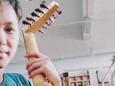 #lute#鲁特琴制作 @DOU+小助手