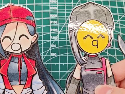 奕夕SV2纸片人制作教程
#可动纸片人 #可动人偶 #纸偶 #马克笔手绘 #术力口