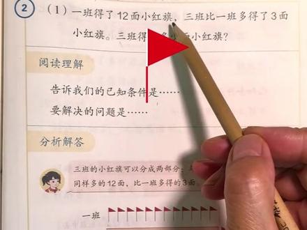 一年级下册数学第六单元P71例题2讲解
#求比一个数多几或少几的数 #数量间的关系 #课本讲解 #一年级下册数学 #小学数学