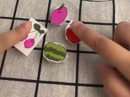 会爆汁的水果捏捏乐#DIY #手工diy #解压 #亲子手工