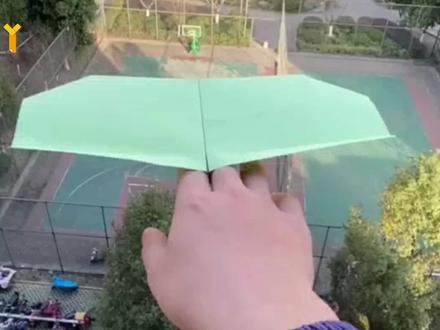 手工折纸一架改良后的“跳跳纸飞机”,飞行效果很不错! #diy #折纸飞机 #纸飞机 #手工diy #折纸