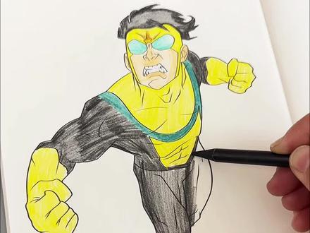 无敌少侠出临摹本了,游戏里的角色全有了,假期在家一起学画吧!#线描画#儿童学画画#控笔训练