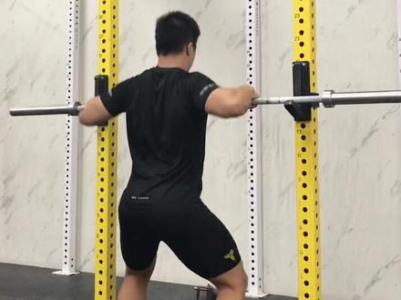 高翻出肘练习#高翻 #举重 #爆发力 #前蹲 #硬拉