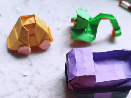 折纸艺术动手又动脑,可以提升逻辑思维和形象思维,小盆友折一款大卡车。疫情来临,愿濟人平安。