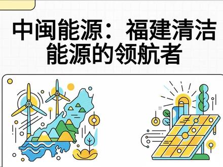 中闽能源:中国清洁能源运营领航者 #中闽能源 #风能 #绿色电力 #光伏 #充电桩 中闽能源:中国清洁能源运营领航者