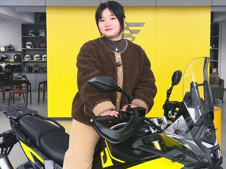 无极最新款拉力DS800X实车已到店!#无极DS800 #拉力ADV #摩旅