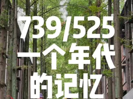 在峨眉有一些数字你肯定很熟悉,739.525 一个年代的记忆#旅行推荐官 #自在峨眉住进和院 #旅行大玩家 #四川旅游推荐 #成都周边游 #我的旅行日记 #乐山 #记录真实生活