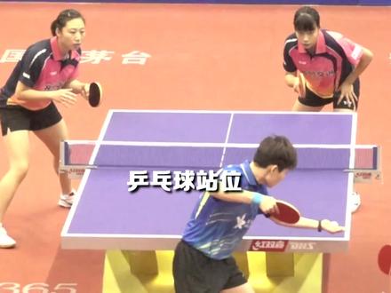 发球位置差,球技难提高?乒乓球发球与接发球站位选择 #乒乓球教学 #乒乓球 #乒乓球发球 #乒乓球站位