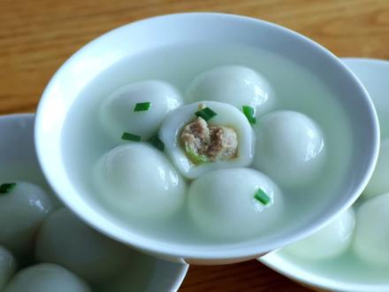 在家自制手工鲜肉汤圆,个个软糯鲜香不开裂,做法简单又好吃#奇葩元宵大赏 #跟着抖音学做菜