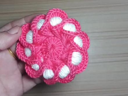 曼陀罗教程一#手工diy #钩针编织 #简单易学 #美美哒💖💖💖 @DOU+小助手