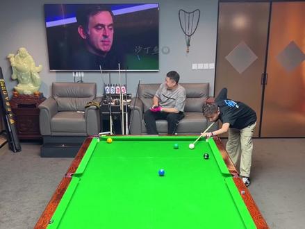 别给我强打道心破碎了 #张泰艺 #秦利文 #台球 #杆法