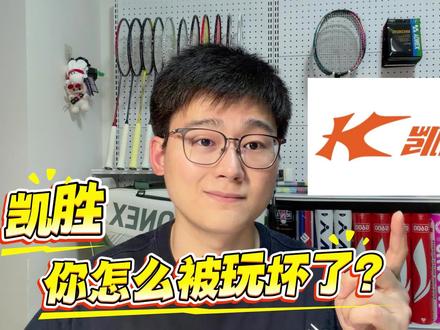 凯胜 你怎么被玩坏了? #羽毛球 #凯胜 #林丹 #汤仙虎98 #dou来挥拍