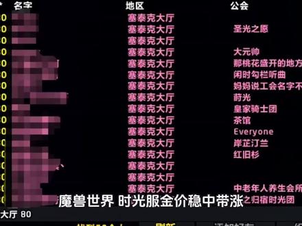 #魔兽世界时光服上线