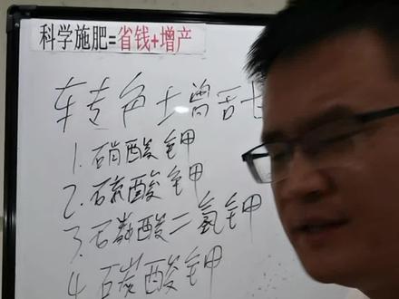 四大钾肥应该如何使用 #农业 #三农