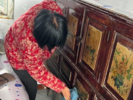 郭四红霞家大扫除了#农村生活日常