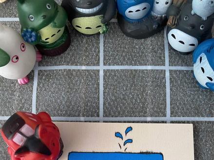 #绘画教程 #手绘 #手工diy 简单的蓝鲸画法,我不信只有两个颜色你还学不会😏