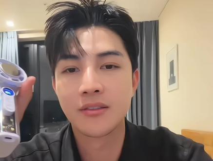 酷公馆冰敷高速透明手持小风扇高颜值旅游便携大风力冰感小风炮