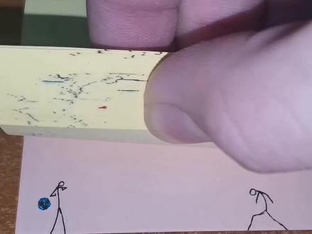 猜猜阿柒打的谁#刺客五六七#手翻画#火柴人手翻画#阿柒#刺客五六七手翻画