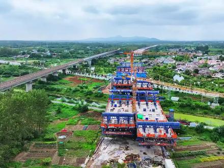 南京-合肥-六安 建设中的S18城际高速公路