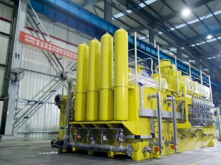 2017年,川润研发出全球首台套特高压调相机油系统并交付使用。如今系统仍平稳、高效运行,守护国家电网安全(一)