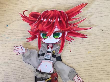 莉釉可动纸片人教程#可动纸片人教程 #莉釉 #魔渊战鬼