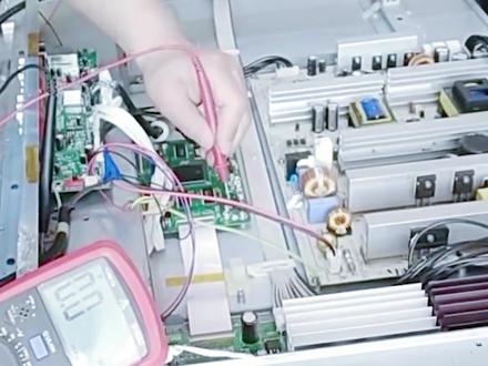 等离子电视花屏故障的处理#电视维修