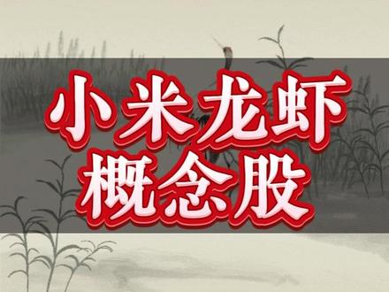 小米龙虾概念股 #mimo #小米 #ai #概念股