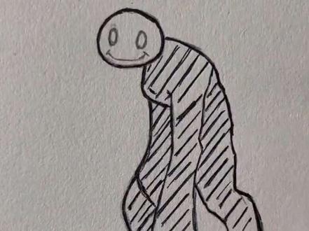 如何绘制不同难度的火柴人#绘画 #画画 #绘画教程 #手绘 #画画教程