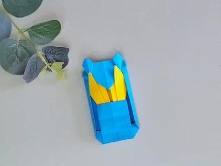 超酷赛车来喽#折纸 #亲子手工 #手工 #自制玩具 #折纸教程