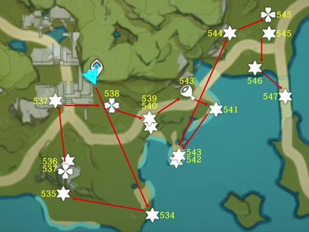 【璃月宝箱全收集】无妄坡 共33个(534-566)成就数555 原神璃月碧水原+抿林+琼玑野+云来海+璃沙郊 宝箱全收集攻略 岩之印获取途径 #游戏日常 #荒梦藏虞渊 #原神攻略
