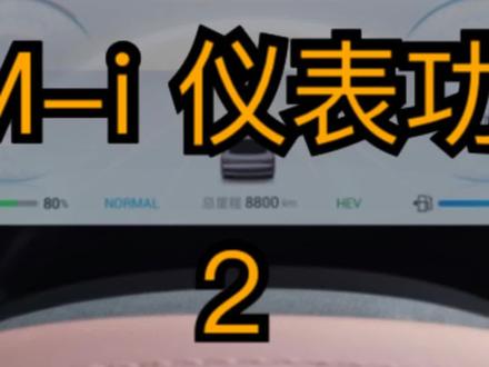 #年轻不设限海洋嗨翻天 #海豹DMi 仪表盘功能全解2⃣️#比亚迪 #汽车隐藏功能