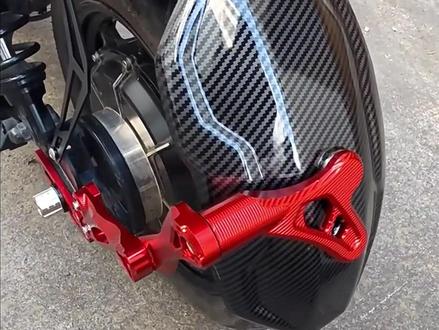 #每个男人都有一个机车梦 电动车挡泥板#九号电动