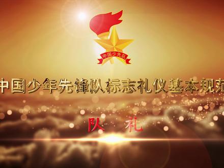 #喜迎二十大争做好队员 队礼是少先队员们的基本礼仪,这样敬队礼才正确......