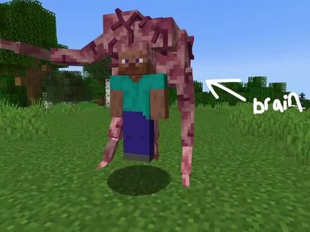 我将脑机接口添加到我的世界 #我的世界 #MC #脑机接口