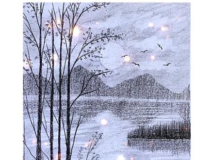 别再说不会画画了!零基础风景画干货教程#零基础学画画 #画画其实很简单 #跟我一起学画画 #绘画技巧分享 #创作灵感