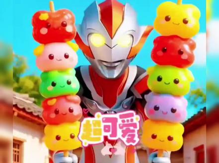 我喜欢赛罗哥哥做的糖葫芦#搞笑视频 #沙雕日常 #小朋友都爱看 #万万想不到 #奥特曼儿童动画片