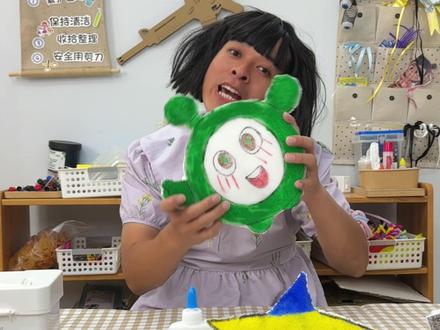 海绵捏捏 #幼儿园 @男幼师-猴哥