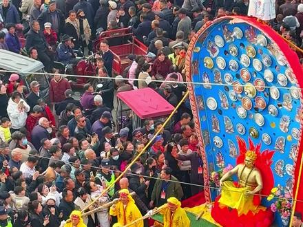 哑柏镇焰光介绍 今天下午2点还有今年最后一场表演,想看的赶紧去,下次不知道到什么时候了。#哑柏镇 #二月二龙抬头 #民俗文化 #西安