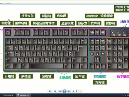 零基础学电脑,从我这里开始学习键盘的使用!第一节:功能键认识 #零基础学电脑 #办公软件技巧 #键盘教学